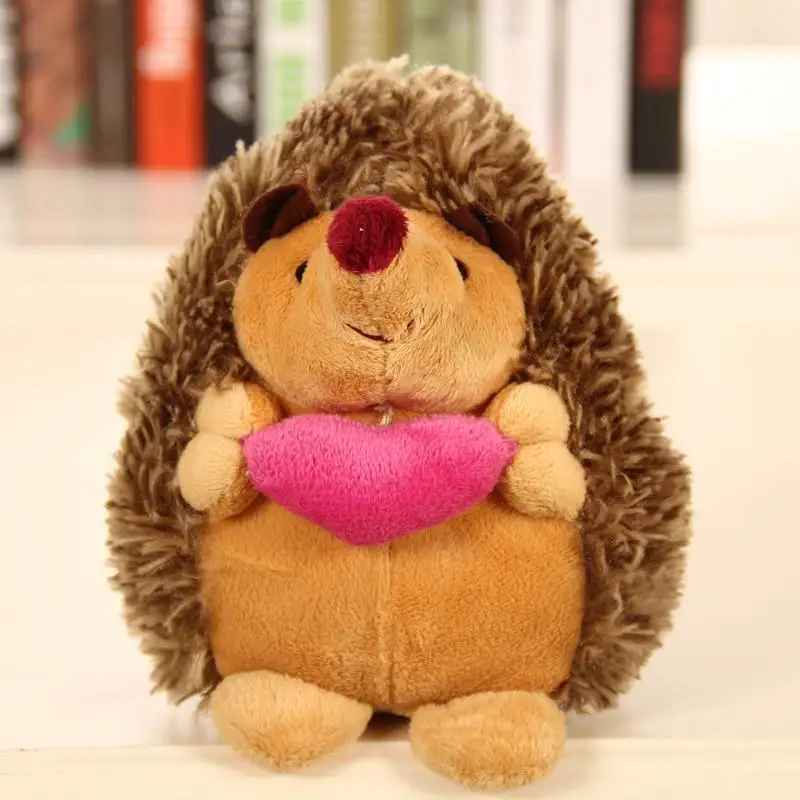 Peluche hérisson amoureux – Édition Saint Valentin