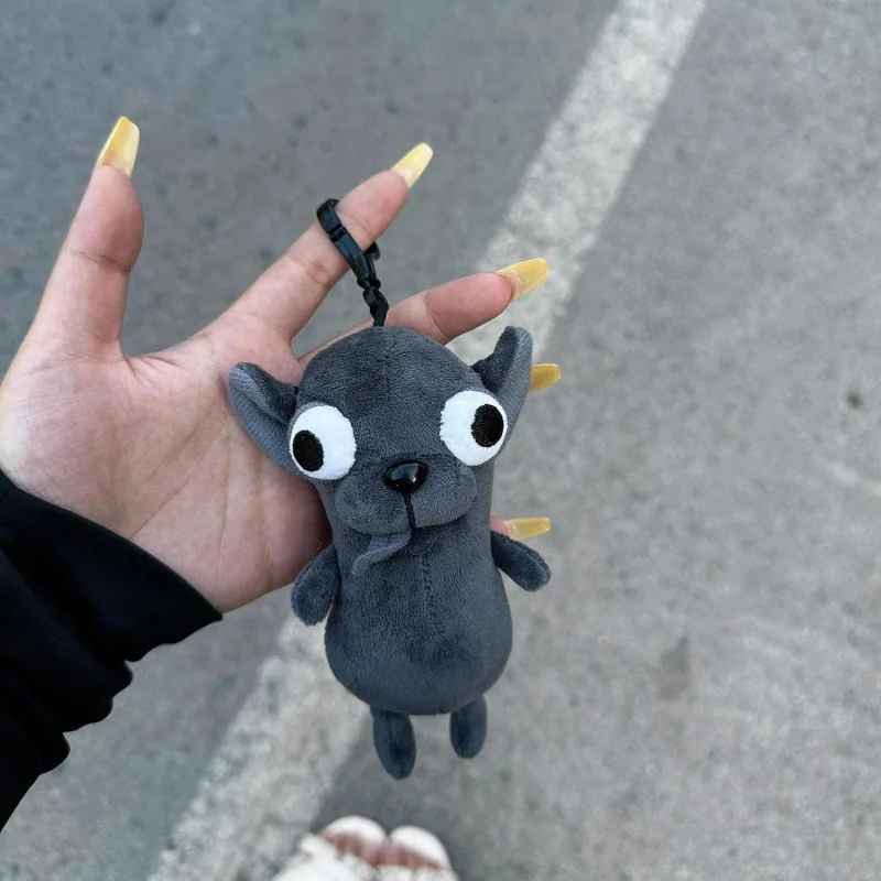 Peluche chien mignon et bizarre – Petit compagnon à emporter partout