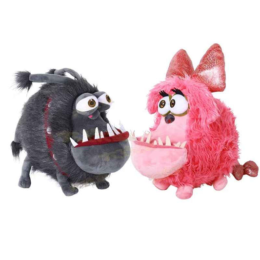 Peluche chien drôle et poilue – Cadeau décalé et mignon