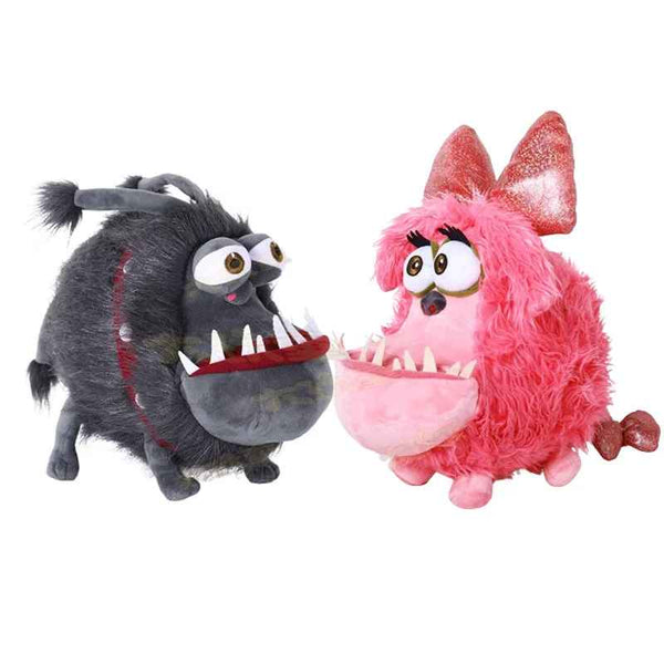Peluche chien drôle et poilue – Cadeau décalé et mignon