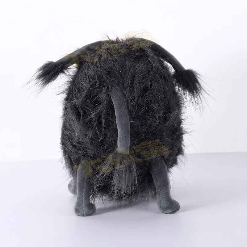 Peluche chien drôle et poilue – Cadeau décalé et mignon