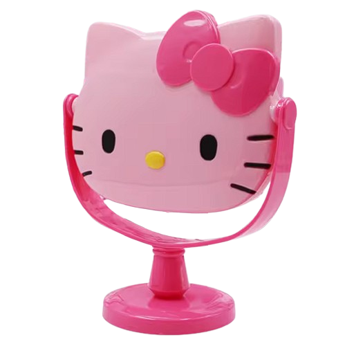 Miroir maquillage Hello Kitty – Compact et rotatif