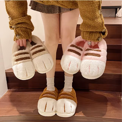 Chaussons pattes de chat – Ultra douces et confortables