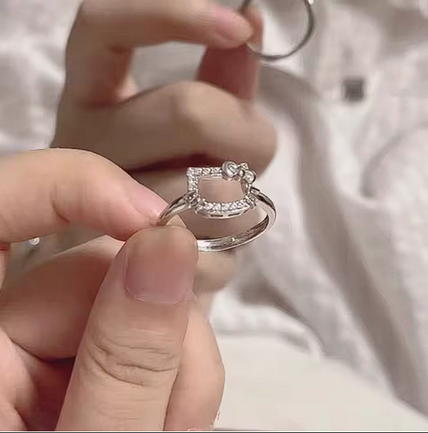 Bague Hello Kitty strass